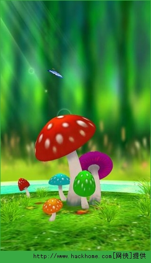 超清3d蘑菇动态壁纸按安卓手机版app v1.