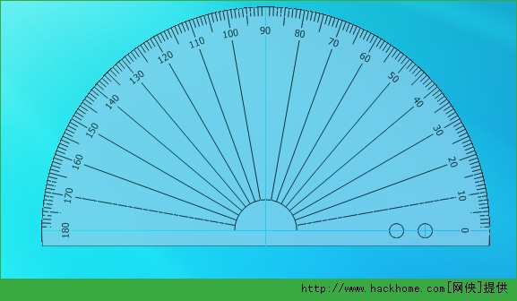德威几何尺(桌面直角量角器) v1.0.1 绿色版