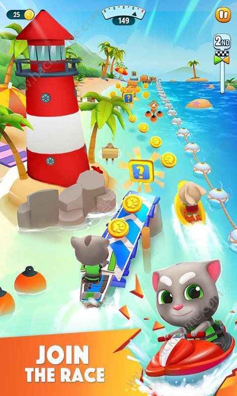 汤姆猫的摩托艇2安卓版下载(talking tom jetski 2) v1.0.108