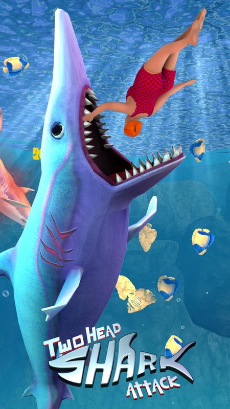 饥饿的双头鲨游戏安卓版下载 v3.