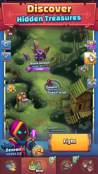super spell heroes is a real-time 1v1 puzzle duel game