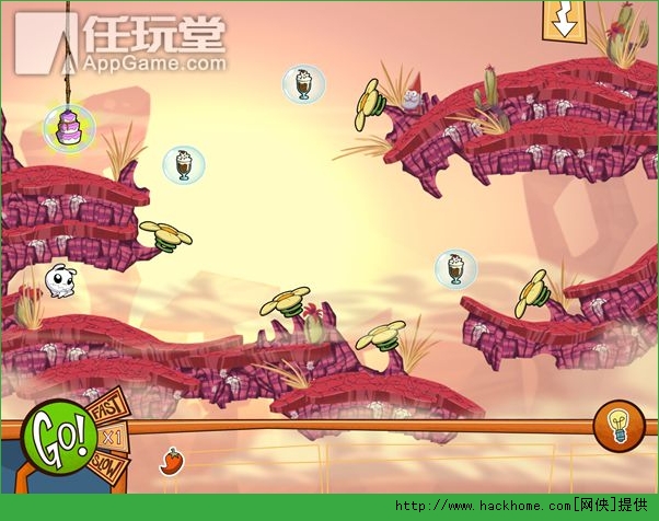 《点心大作战》Eets Munchies是一款手机益智小游戏,有不少玩家都已经被这只吃货大兔子深深吸引了,下面网侠小编就给大家分享点心大作战的道具使用技巧攻略。 被《点心大作战》折磨得怀疑自己已是手残,外加脑残末期重症病人的KA,总算是把前两张地图一共24个关卡给顺利通过了(虽然2-6、2-7、2-8三关都没能完美收集到所有小零食,有兴趣的玩家可以尝试挑战_(:」)_),以下是KA整理的一些关于道具和小伙伴的单独用法和组合用法,希望能够帮助各位玩家在指引吃货兔纸三光所有关卡和地图的道路上走得更远!