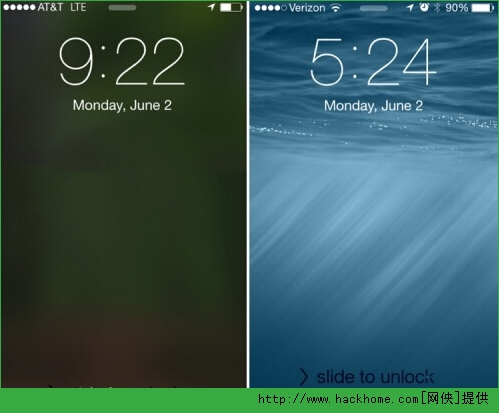 苹果ios8锁屏显示地理位置应用:为你自动选择咖啡图片