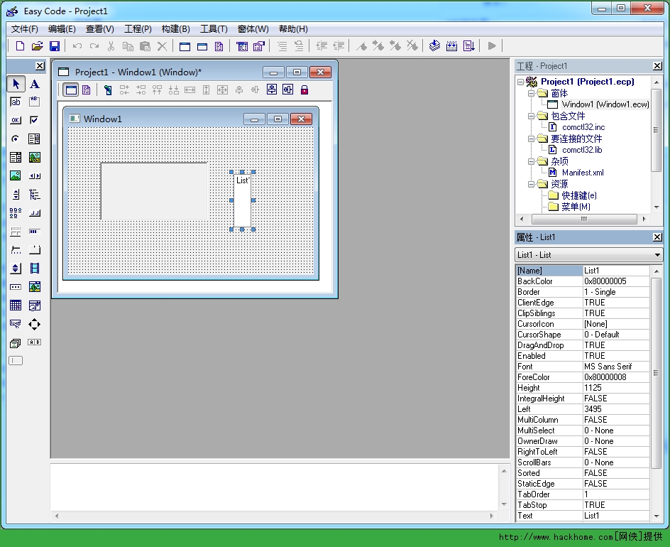 可视化编程工具 EasyCode Masm:是一款界面类似于 Visual Basic的可视化编程软件。安装包包含了编译器(MASM32)、调试器(OD1.10)。安装后可直接使用。Easy Code 提供了一个全新的可视化的编程环境, 从而为创建 32-位的 Windows 程序提供了方便。该软件为编写一个 Windows 汇编程序提供方便哟。 可视化编程工具 EasyCode Masm功能介绍: 1、 CD 播放器的源代码; 2、DLL 格式的完整的文本快速编辑器; 3、GeneSys 格式的文本编辑