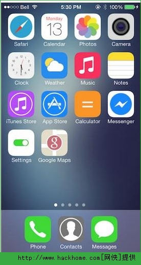 蘋果手機ios7濃彩主題_iphone版ios7濃彩主題 deb格式預約 v1.