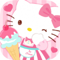 Hello Kitty冰淇淋店中文